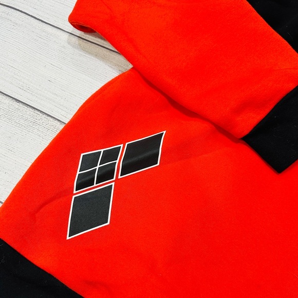 The Suicide Squad Harley Quinn Checkered Hoodie - Picture 3 of 4